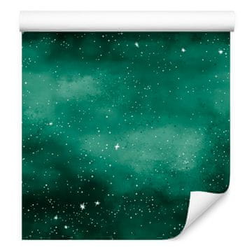 Fototapeta s akvarelnim motivom galaksije i mora, Morski centar 50x1000 cm