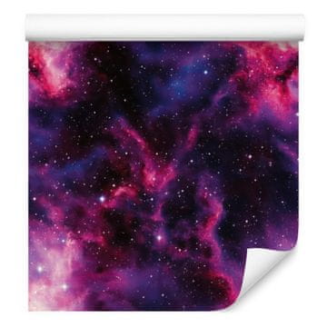 Fototapeta Watercolor Galaxy Indigo i Plum, ljubičasta pozadina 50x1000 cm