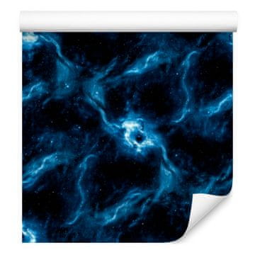 Akvarel tapeta Galaxy, tamnoplava i crna, fini detalji 50x1000 cm