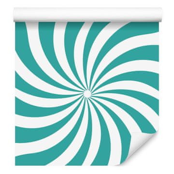 Hipi tapeta za pozadinu more, bijela, menta i tirkizna 50x1000 cm