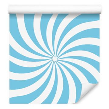 Hipi tapeta azurno-bijela pozadina, azurna pozadina 50x1000 cm