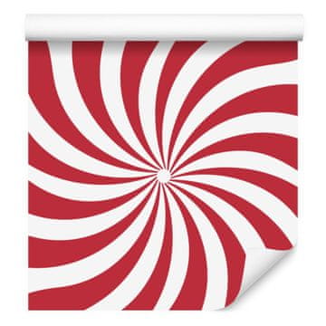 Hipi pozadina crvena tapeta za dnevni boravak i spavaću sobu 50x1000 cm