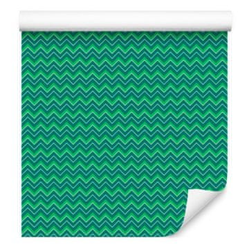 Tapeta s morskim cik-cak uzorkom za dnevni boravak i spavaću sobu 50x1000 cm