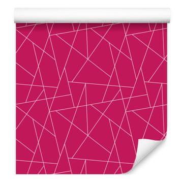 Tapeta geometrijski uzorak ljubičasta, ljubičasta pozadina 50x1000 cm