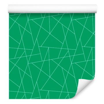 Tapeta s geometrijskim morskim uzorkom, prozirni detalji 50x1000 cm