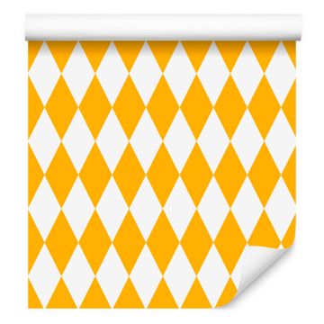Harlequin Diamonds tapeta zlatno-bijela za dnevni boravak i spavaću sobu 50x1000 cm