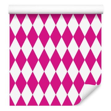 Harlequin Rhombus Purple tapeta za dnevni boravak i spavaću sobu 50x1000 cm