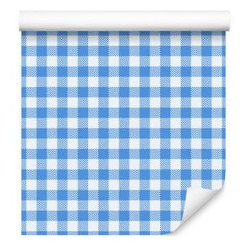 Tapeta od tkanine s uzorkom azurnog, mekane forme za dnevni boravak i spavaću sobu 50x1000 cm