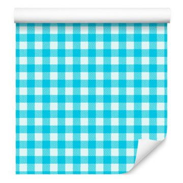 Tapeta od tkanine s uzorkom celadona i tirkizne boje, celadon pozadina 50x1000 cm