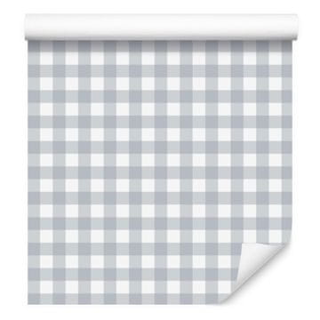 Svijetlo sive tapete s uzorkom tkanine za dnevni boravak i spavaću sobu 50x1000 cm
