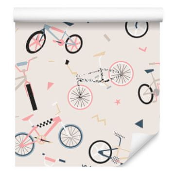 Tapeta Šareni BMX bicikli za dnevni boravak i spavaću sobu 50x1000 cm
