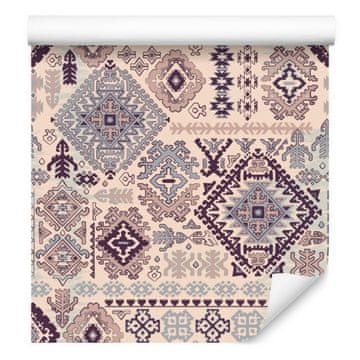 Tapeta s tradicionalnim indijskim uzorkom za dnevni boravak i spavaću sobu 50x1000 cm