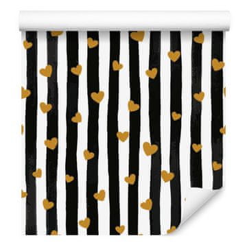 Tapeta sa srcima za dnevni boravak i spavaću sobu 50x1000 cm