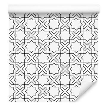 Tapete s geometrijskim i orijentalnim uzorkom za dnevni boravak i spavaću sobu 50x1000 cm