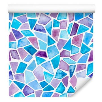 Geometrijske i mozaične tapete za dnevni boravak i spavaću sobu 50x1000 cm