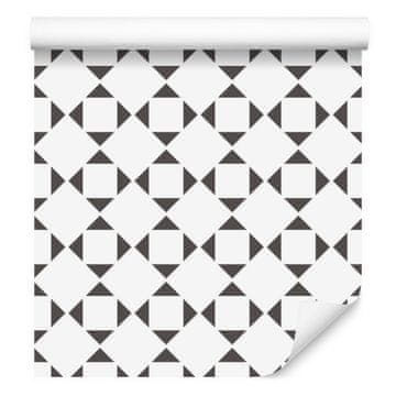 Tapeta Minimalistički geometrijski ornament za dnevni boravak i spavaću sobu 50x1000
