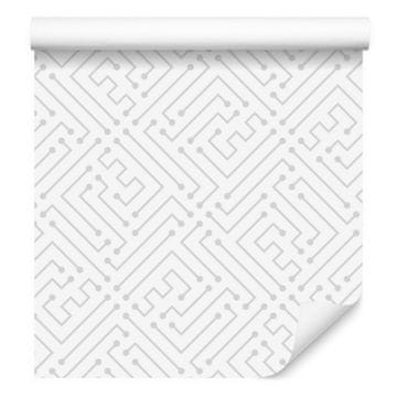 Tapeta s geometrijskim apstraktnim uzorkom za dnevni boravak i spavaću sobu 50x1000 cm