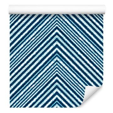 Geometrijske i retro cik-cak tapete za dnevni boravak i spavaću sobu 50x1000 cm