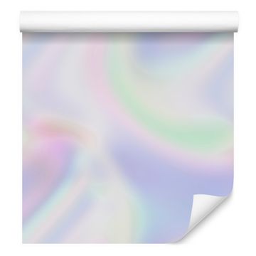 Tapeta Pozadina s gradijentom svijetlo sive, plave i bijele boje 50x1000 cm