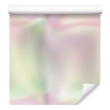 Pozadina za tapete sa svijetlo sivom, bijelom i limetinom gradijentom 50x1000 cm