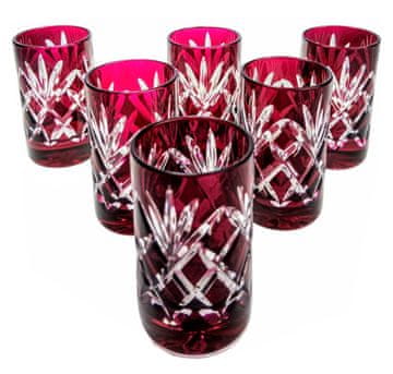 Marika Čaše za votku Ruby Crystal 40 ml s mirisom ananasa