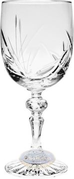 Marika Kristalne čaše za vino 240 ml Frozen Leaf