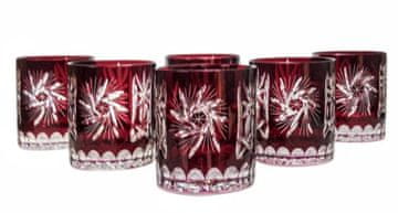 Marika Čaše za viski Ruby Crystal 280 ml, mlinac za masline