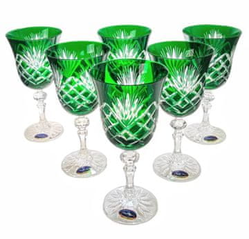 Marika Kristalne čaše za vino Emerald 220 ml s mirisom ananasa