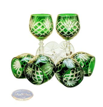 Marika Kristalne čaše za vino Emerald 280 ml s mirisom ananasa