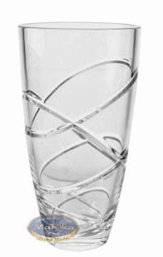 Marika Kristalna vaza 20 cm Elipsa