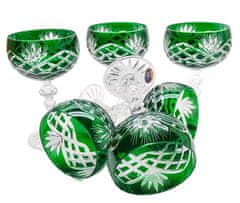 Marika Čaše za šampanjac Emerald Crystal 150ml s ananasom