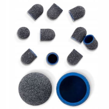 Aba Group Abrazivne kapice za pedikuru 10 mm granulacija 120 - 10 komada.