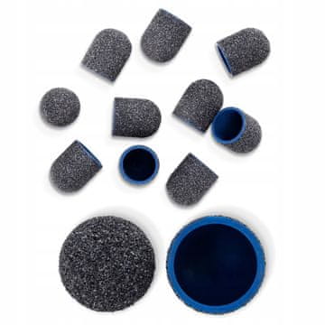 Aba Group Abrazivne kapice za pedikuru 13 mm, granulacija 60 - 10 komada