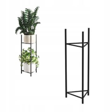 DE Metalni stalak za cvjetne posude crne boje, Loft Sens L, MAX. POT 30,5 cm