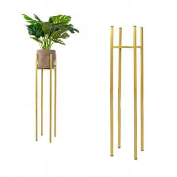 DE Metalni stalak za cvjetne posude Gold Loft Cholet L MAX. POSUDA 24,5 cm
