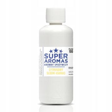 Okus hrane s mirisom citrusa i slatkog ananasa 100 ml