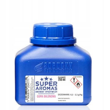 Žvakaća guma s okusom hrane 250 ml
