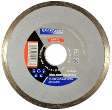 Kraft&Dele Kontinuirana dijamantna rezna ploča 115x5x22,23 mm KD920