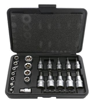 Kraft&Dele Set TORX bitova i nasadnih ključeva, 30 dijelova, KD10242