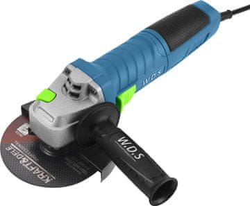 Kutna brusilica 125 mm 1500 W + set od 10 diskova WDS2135