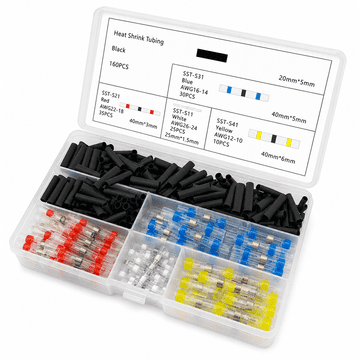 Kraft&Dele Set termoskupljivih konektora 260 kom KD12677
