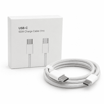USB C kabel USB C 60W 1m PD brzo punjenje tipa C pleteni iPhone MacBook