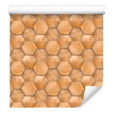 Moderne 3D tapete s uzorkom drveta za dnevni boravak i spavaću sobu 50x1000 cm