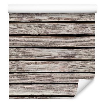 Tapete Stare horizontalne drvene daske za dnevni boravak i spavaću sobu 50x1000 cm