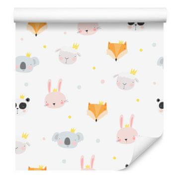 Tapeta Životinje lisice ovce pande za dnevni boravak i spavaću sobu 50x1000 cm