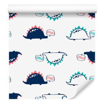 Tapeta s dinosaurima i životinjama za dnevni boravak i spavaću sobu 50x1000 cm