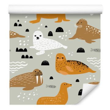 Tapeta Seals za dnevni boravak i spavaću sobu 50x1000 cm