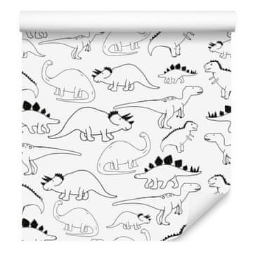 Tapeta s dinosaurima za dnevni boravak i spavaću sobu 50x1000 cm