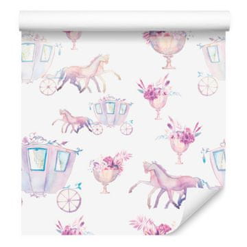 Tapeta s konjima za dnevni boravak i spavaću sobu 50x1000 cm