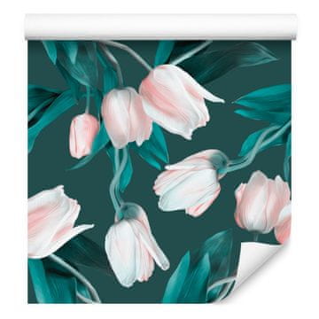 Tapeta Buket cvijeća tulipani za dnevni boravak i spavaću sobu 50x1000 cm